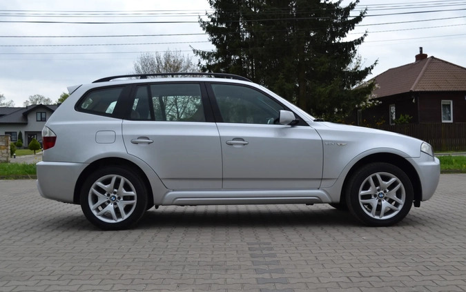 BMW X3 cena 36500 przebieg: 240000, rok produkcji 2007 z Radom małe 562